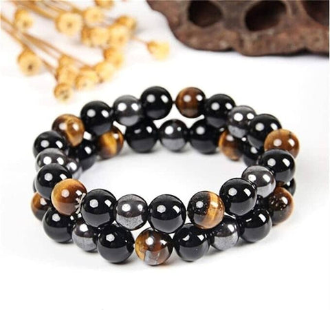 Triple Protection Bead Bracelet