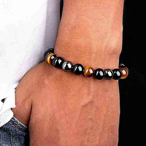 Triple Protection Bead Bracelet