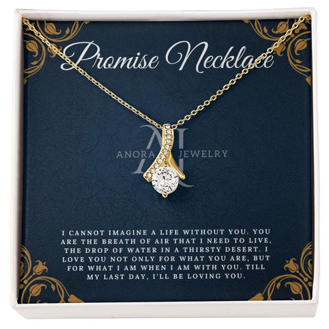 Promise Necklace - Petite Ribbon Necklace