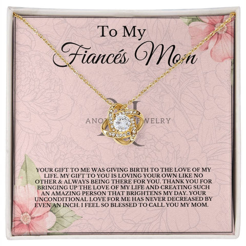 To My Fiancé's Mom - Love Knot Necklace