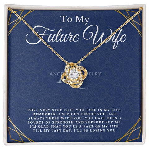 To My Future Wife - Love Knot Necklace