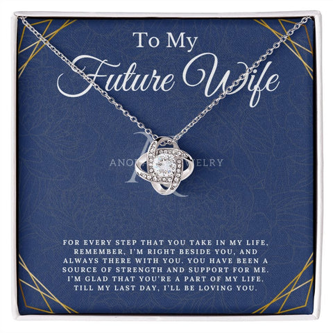 To My Future Wife - Love Knot Necklace