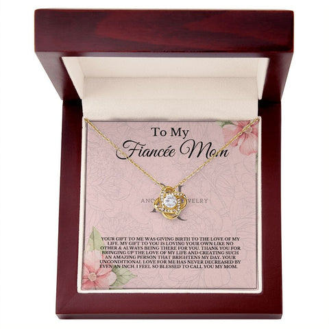 To My Fiancée's Mom - Love Knot Necklace