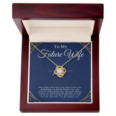 To My Future Wife - Love Knot Necklace