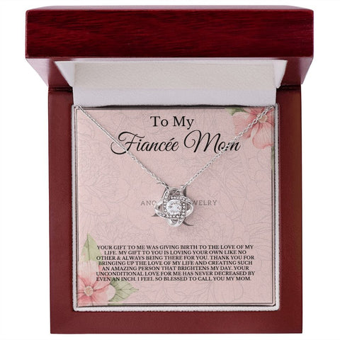 To My Fiancée's Mom - Love Knot Necklace