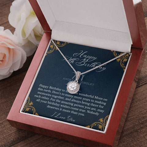 Mothers Happy 50th Birthday - Eternal Hope Necklace