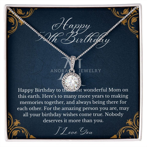 Mothers Happy 50th Birthday - Eternal Hope Necklace