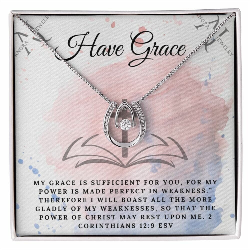 Have Grace - Lucky Horseshoe Necklace