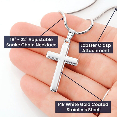 I Am Blessed - Cross Necklace