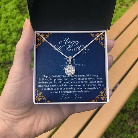 Mothers Happy 70th Birthday - Eternal Hope Necklace