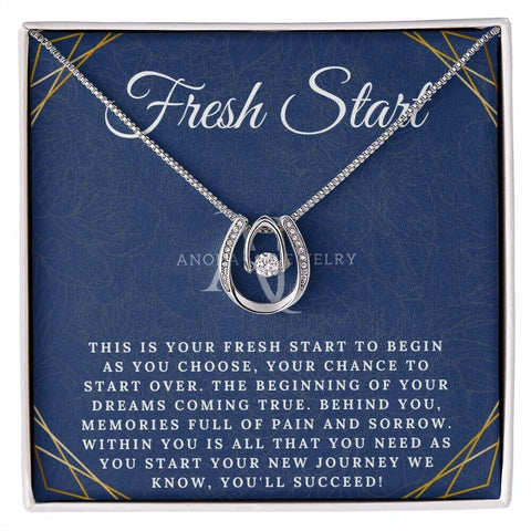 Fresh Start - Lucky Charm Horseshoe Necklace