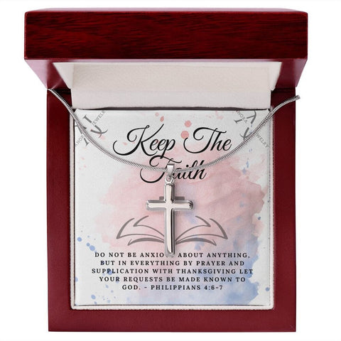 Keep The Faith - Cross Necklace