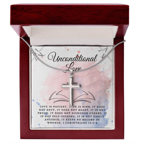 Unconditional Love - Cross Necklace