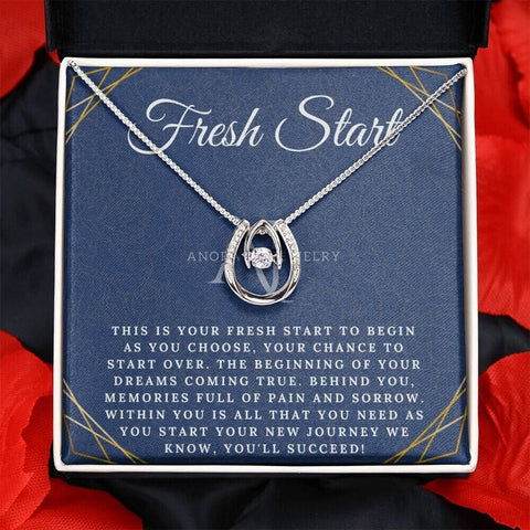 Fresh Start - Lucky Charm Horseshoe Necklace