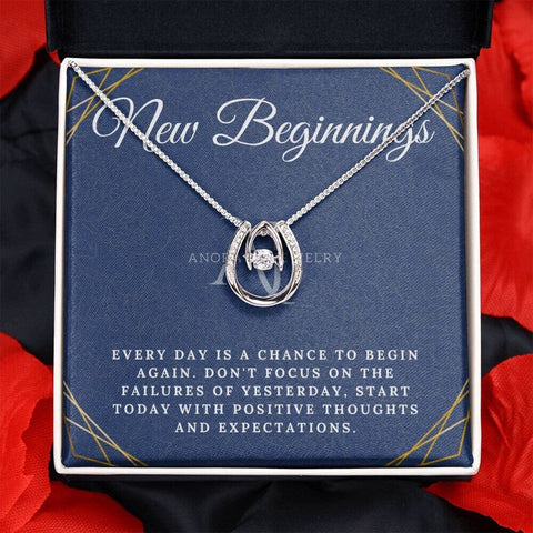 New Beginnings - Lucky Horseshoe Necklace