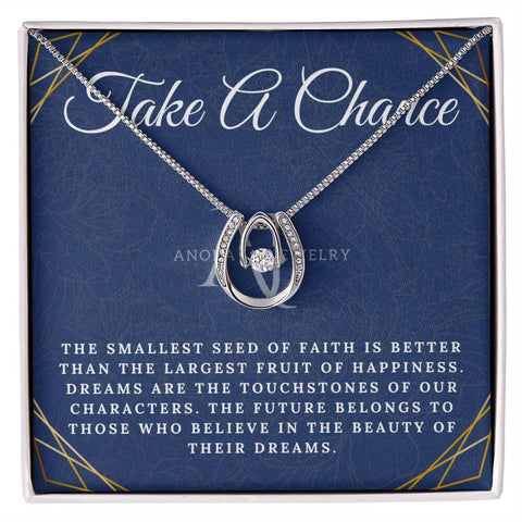 Take A Chance - Lucky Horseshoe Necklace