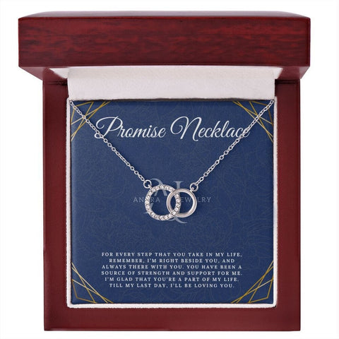 Promise Necklace - Double Circle Necklace