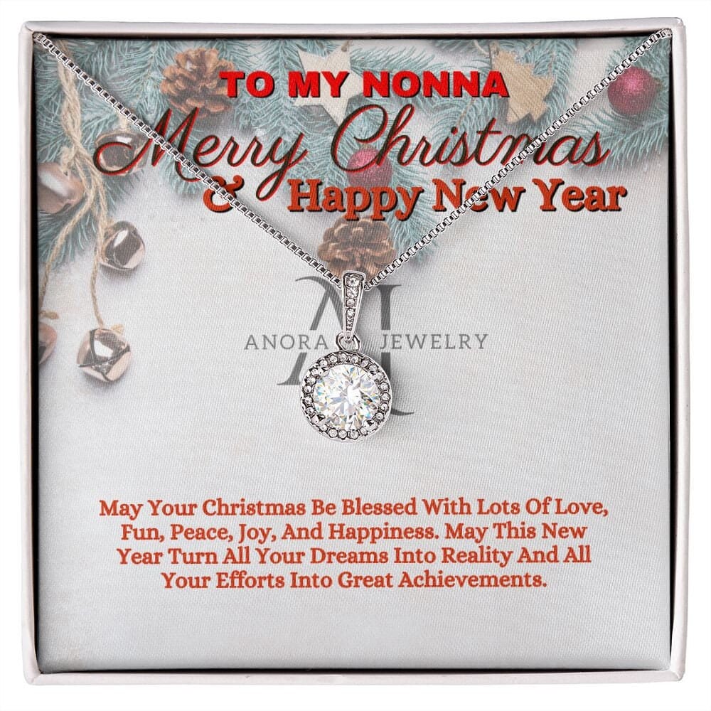 To My Nonna - Merry Christmas - Eternal Hope Necklace