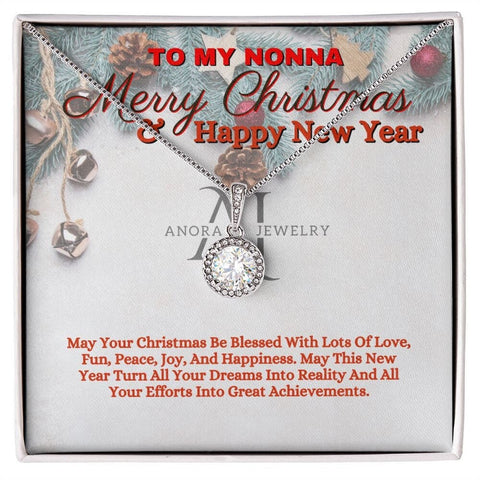 To My Nonna - Merry Christmas - Eternal Hope Necklace