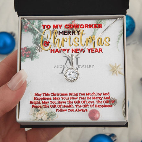 To My Coworker - Merry Christmas - Eternal Hope Necklace