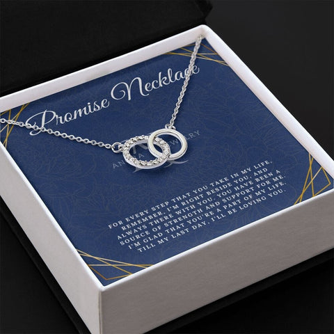 Promise Necklace - Double Circle Necklace