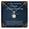 To My Amazing Fiancée - Happy Anniversary - Eternal Hope Necklace