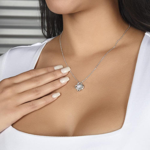 To My Stepmom - Merry Christmas - Love Knot Necklace