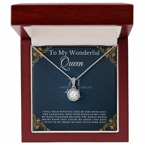 To My Wonderful Queen - Eternal Hope Necklace