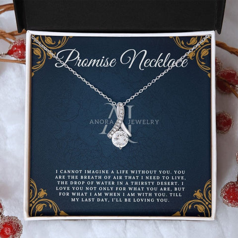 Promise Necklace - Petite Ribbon Necklace