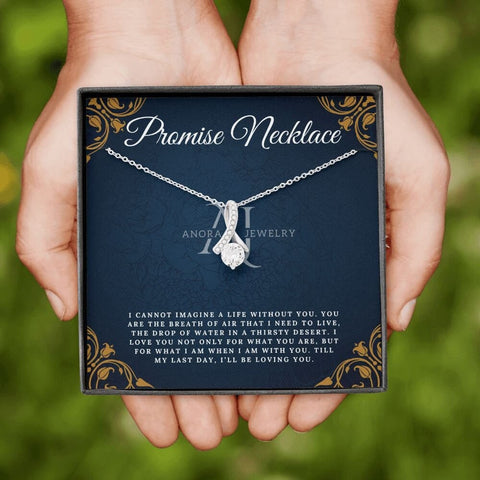 Promise Necklace - Petite Ribbon Necklace