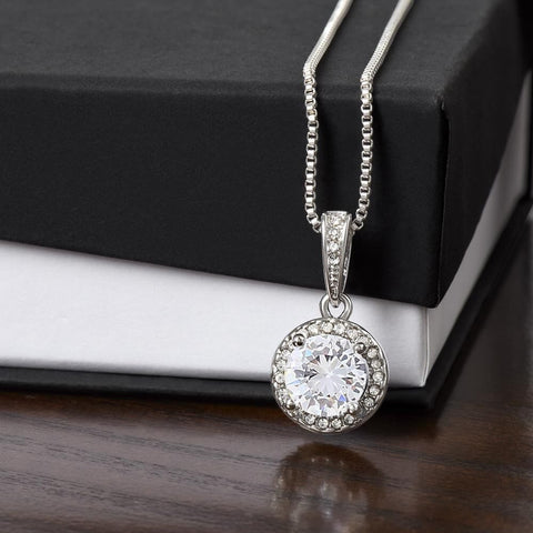To My Stepdaughter - Merry Christmas - Eternal Hope Necklace