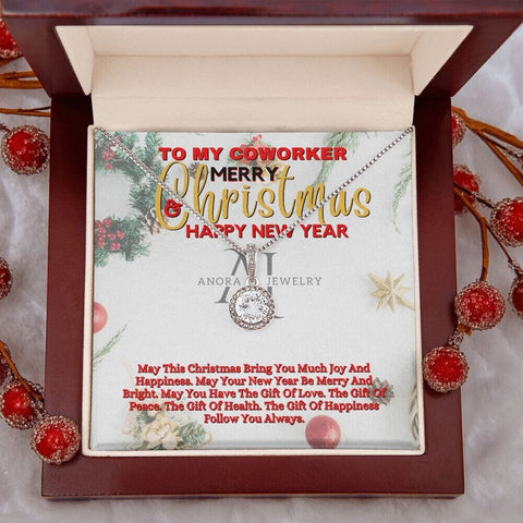 To My Coworker - Merry Christmas - Eternal Hope Necklace