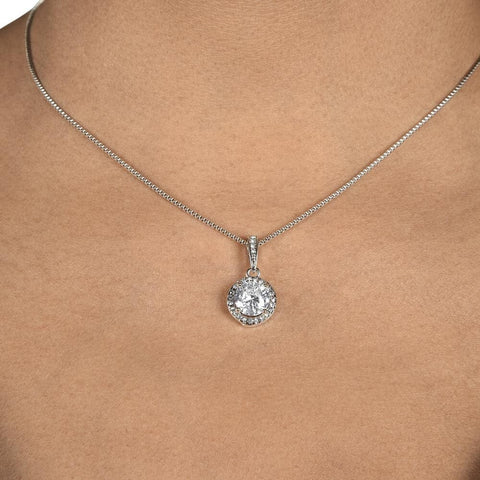 To My Unbiological Sister - Merry Christmas - Eternal Hope Necklace