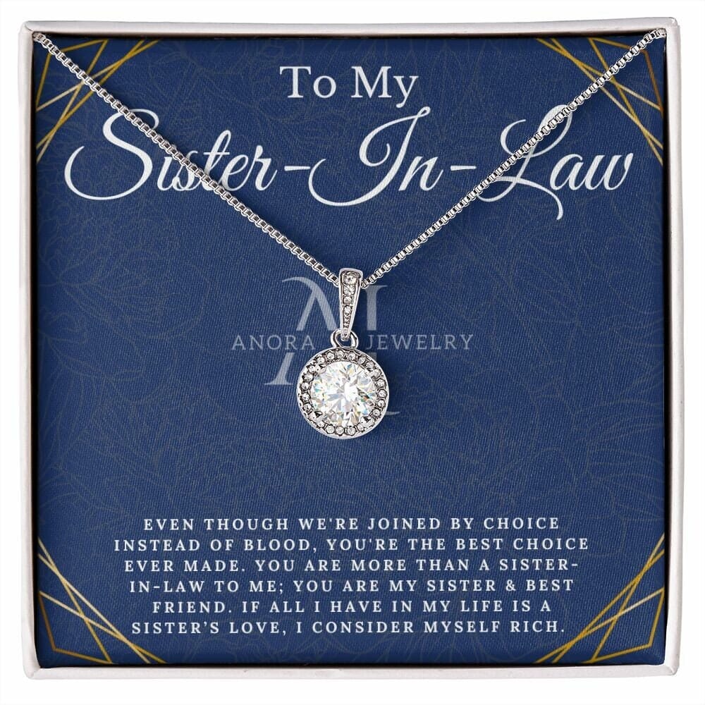 To My Sister-In-Law - Eternal Hope Necklace