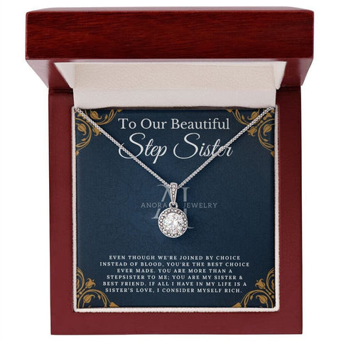 To Our Beautiful Stepsister - Eternal Hope Necklace