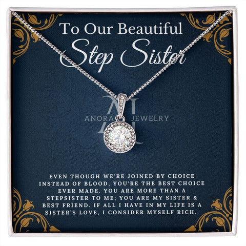 To Our Beautiful Stepsister - Eternal Hope Necklace