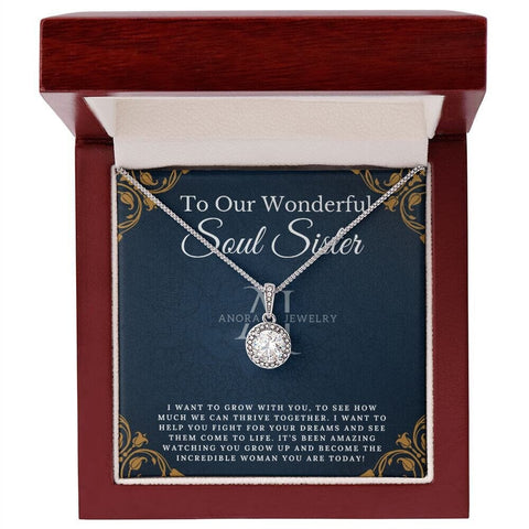 To Our Wonderful Soul Sister - Eternal Hope Necklace