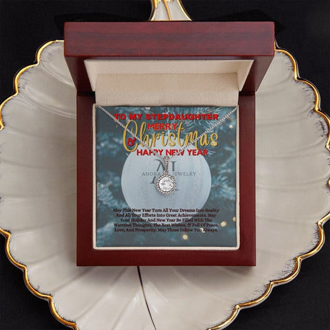 To My Stepdaughter - Merry Christmas - Eternal Hope Necklace