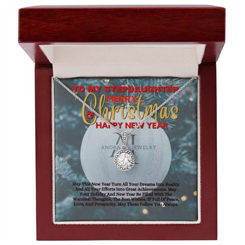 To My Stepdaughter - Merry Christmas - Eternal Hope Necklace