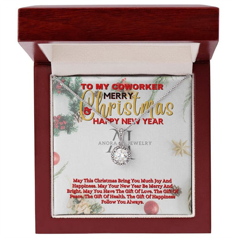 To My Coworker - Merry Christmas - Eternal Hope Necklace