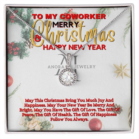 To My Coworker - Merry Christmas - Eternal Hope Necklace