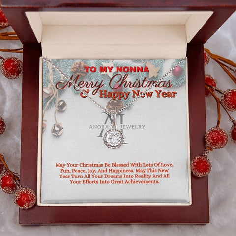 To My Nonna - Merry Christmas - Eternal Hope Necklace