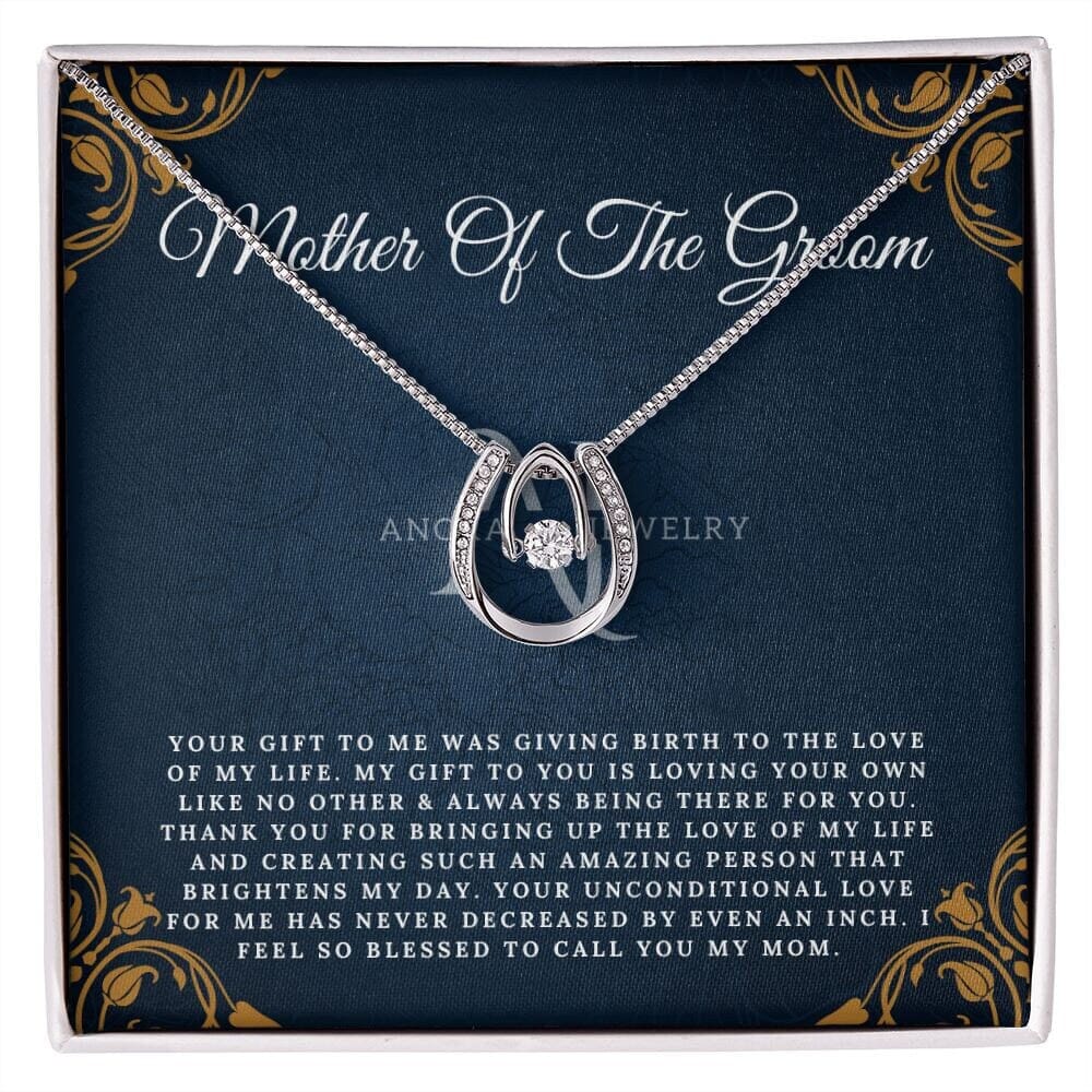 Mother Of The Groom - Lucky Horseshoe Necklace