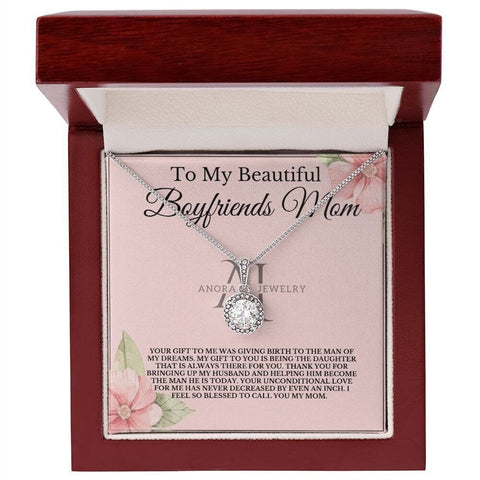 To My Beautiful Boyfriend's Mom - Eternal Hope Necklace