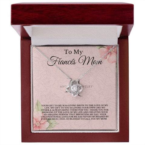 To My Fiancé's Mom - Love Knot Necklace