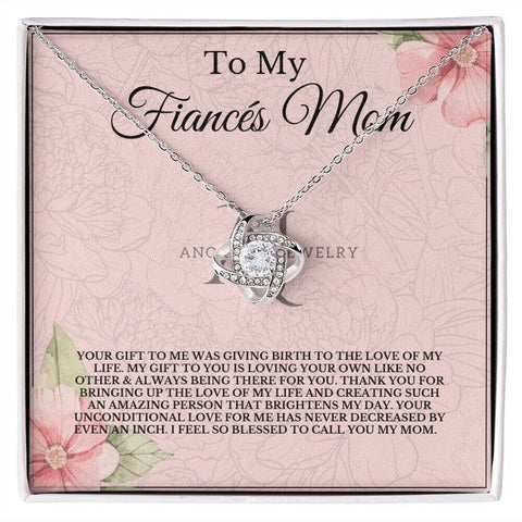 To My Fiancé's Mom - Love Knot Necklace