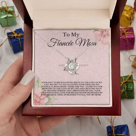 To My Fiancée's Mom - Love Knot Necklace