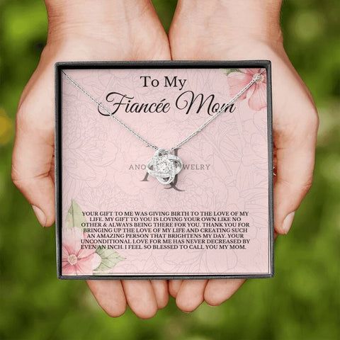 To My Fiancée's Mom - Love Knot Necklace