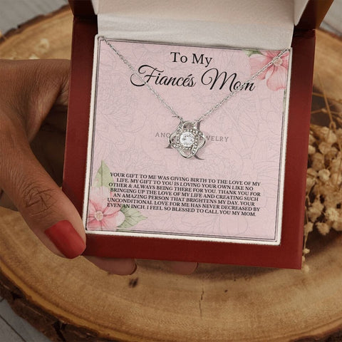 To My Fiancé's Mom - Love Knot Necklace