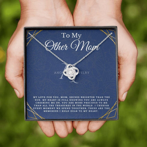 To My Other Mom - Love Knot Necklace